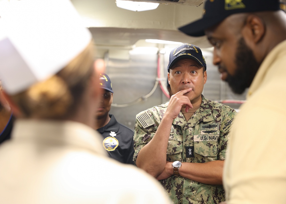 DVIDS - Images - Rear Adm. Epps visits USS Gerald R. Ford [Image 2 of 3]