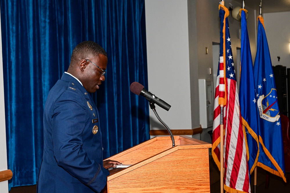 90 MW Deputy Commander Col. John Hundley's Retires