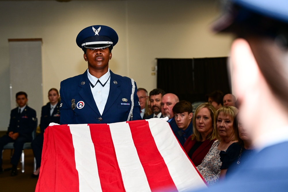 90 MW Deputy Commander Col. John Hundley's Retires