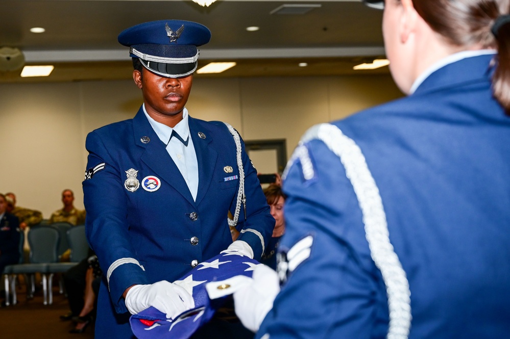 90 MW Deputy Commander Col. John Hundley's Retires