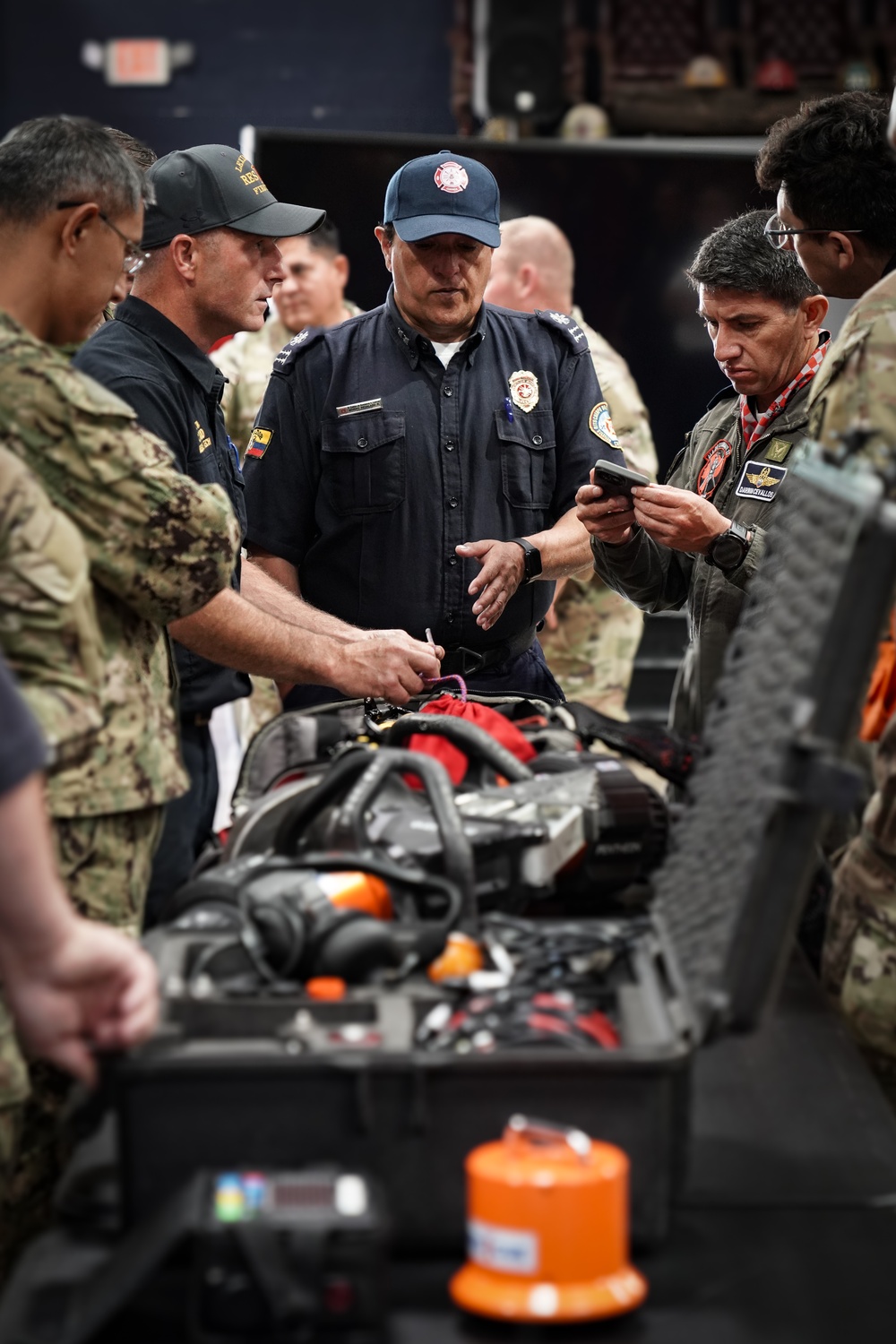 Kentucky National Guard Hosts Ecuadorian Military for Interagency Operations Exchange