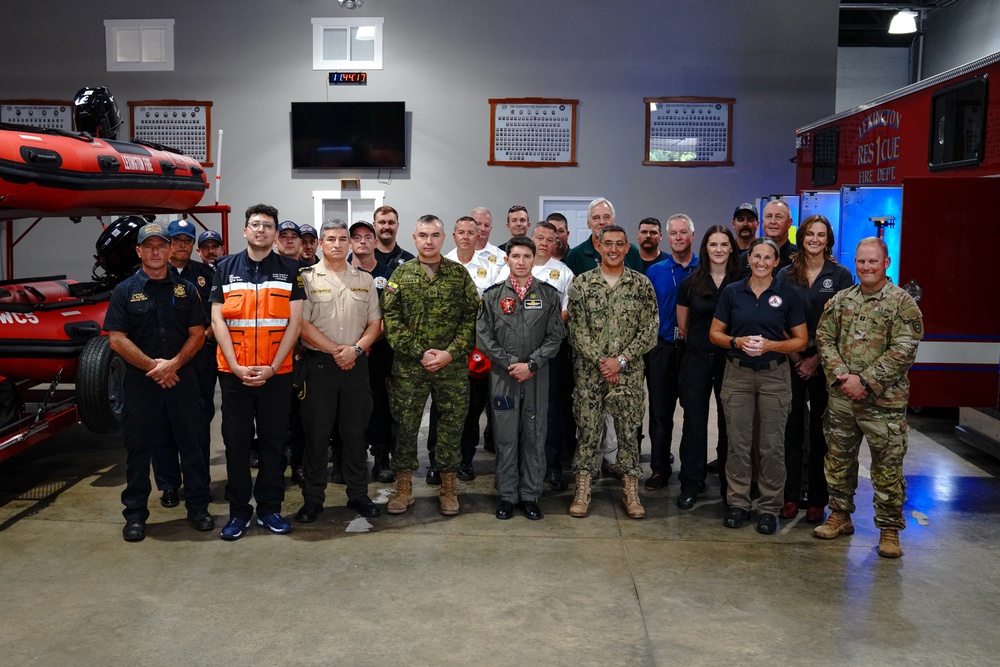 Kentucky National Guard Hosts Ecuadorian Military for Interagency Operations Exchange