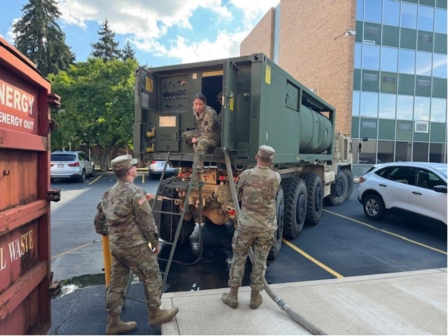 PA Soldiers respond to water emergency