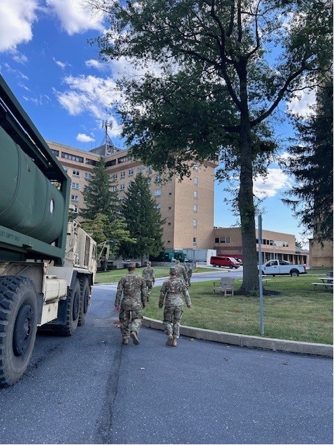 PA Soldiers respond to water emergency