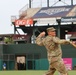 FCOE CG throws ceremonial first pitch for OKCBC