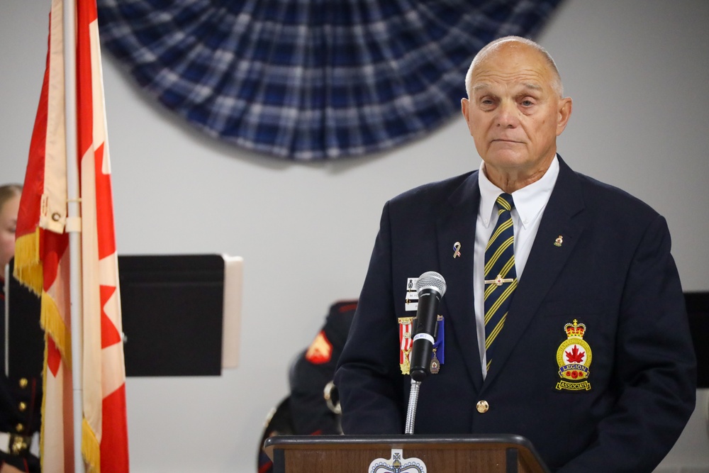 The 2nd Marine Aircraft Wing (MAW) Band attend a luncheon with the Royal Canadian Legion Branch 275 The 2nd Marine Aircraft Wing (MAW) Band attend a luncheon with the Royal Canadian Legion Branch 275