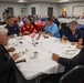 The 2nd Marine Aircraft Wing (MAW) Band attend a luncheon with the Royal Canadian Legion Branch 275