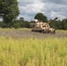 B Battery, 1st Battalion, 201st Field Artillery Regiment reacts to contact and shoots illumination rounds during Northern Strike 2024