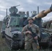 B Battery, 1st Battalion, 201st Field Artillery Regiment reacts to contact and shoots illumination rounds during Northern Strike 2024