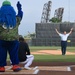 Coast Guard night at the Norfolk Tides game