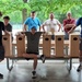 NAVFAC PWD Great Lakes and Troop 46 Eagle Scout Service Project Install Wood Duck Nesting Boxes and Park Bench