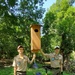 NAVFAC PWD Great Lakes and Troop 46 Eagle Scout Service Project to Install Wood Duck Nesting Boxes and Park Bench