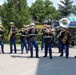 The 2nd Marine Aircraft Wing (MAW) Band performs at the Grand Riverwalk during the Fergus Scottish Festival &amp; Highland Games