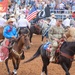 FCOE CG rides in rodeo grand entry