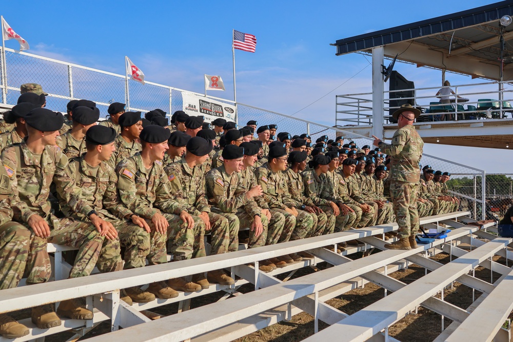 Trainees attend Military Appreciation Night