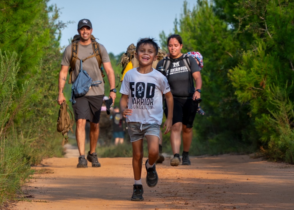 Ruck march commemorates 50 years of women in EOD