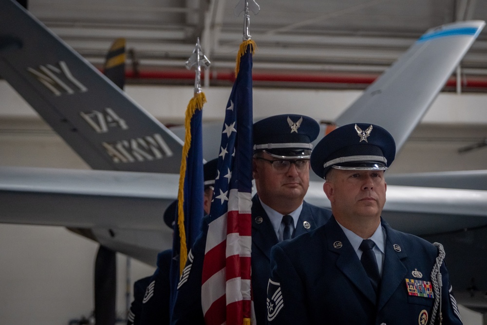 152nd Air Operations Group Conducts Change of Command Ceremony