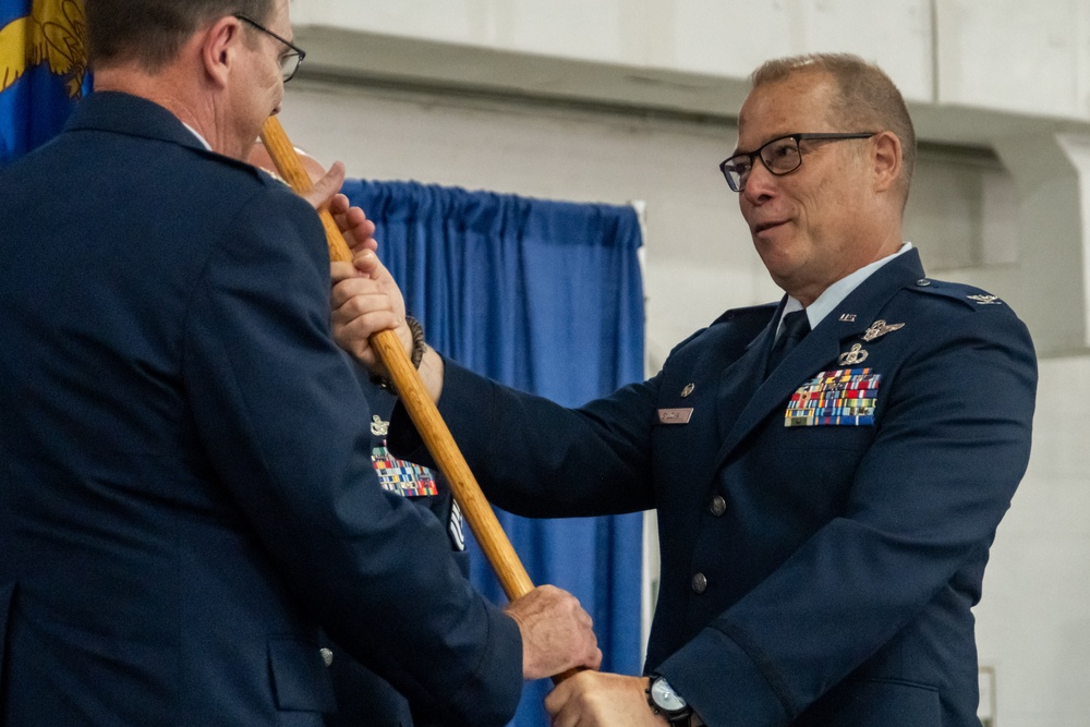 152nd Air Operations Group Conducts Change of Command Ceremony