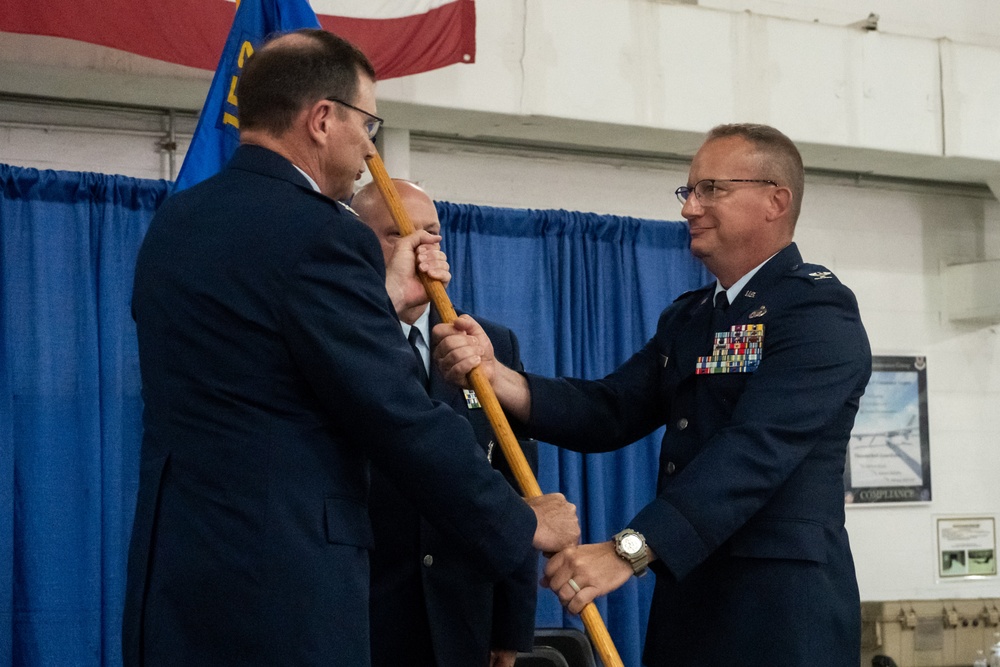 152nd Air Operations Group Conducts Change of Command Ceremony