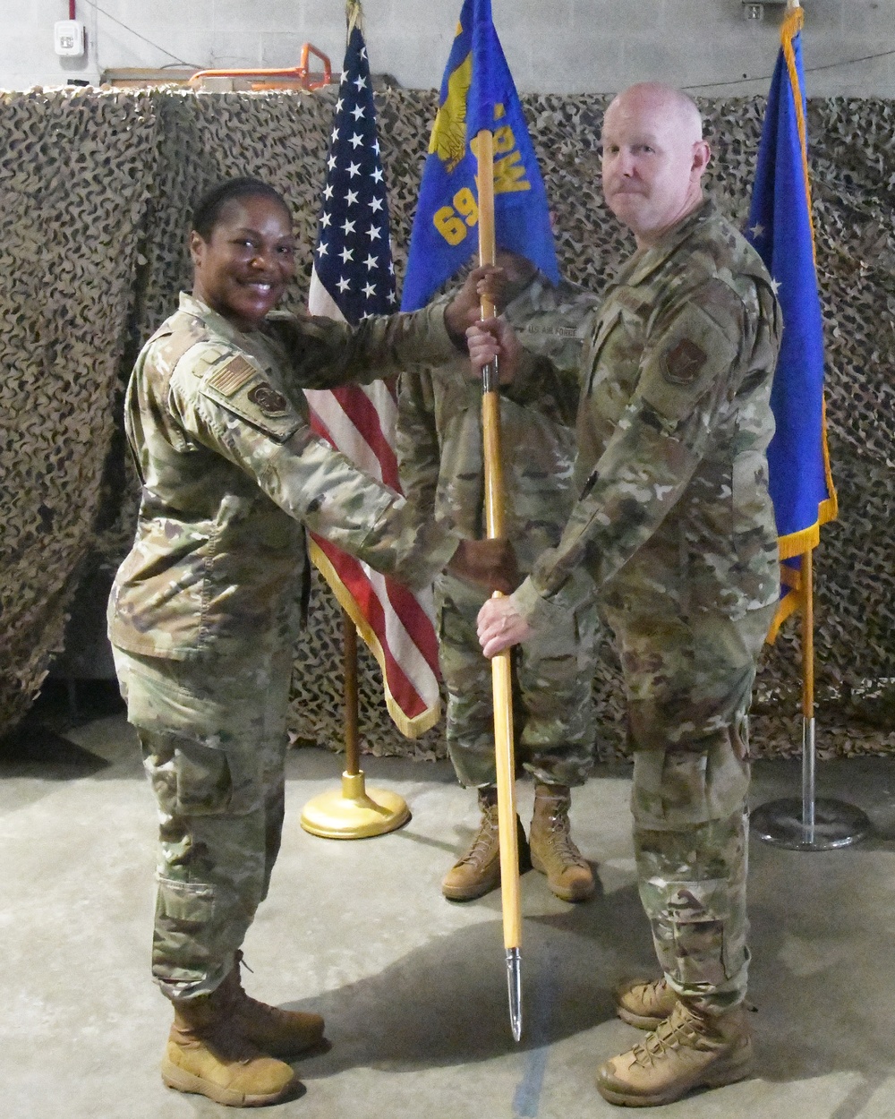 Lt. Col. Edward Buck is new 69th APS Commander