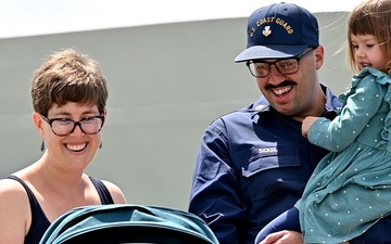 U.S. Coast Guard Cutter Waesche returns home following a 120-day Indo-Pacific patrol