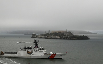 U.S. Coast Guard Cutter Waesche returns home following a 120-day Indo-Pacific patrol