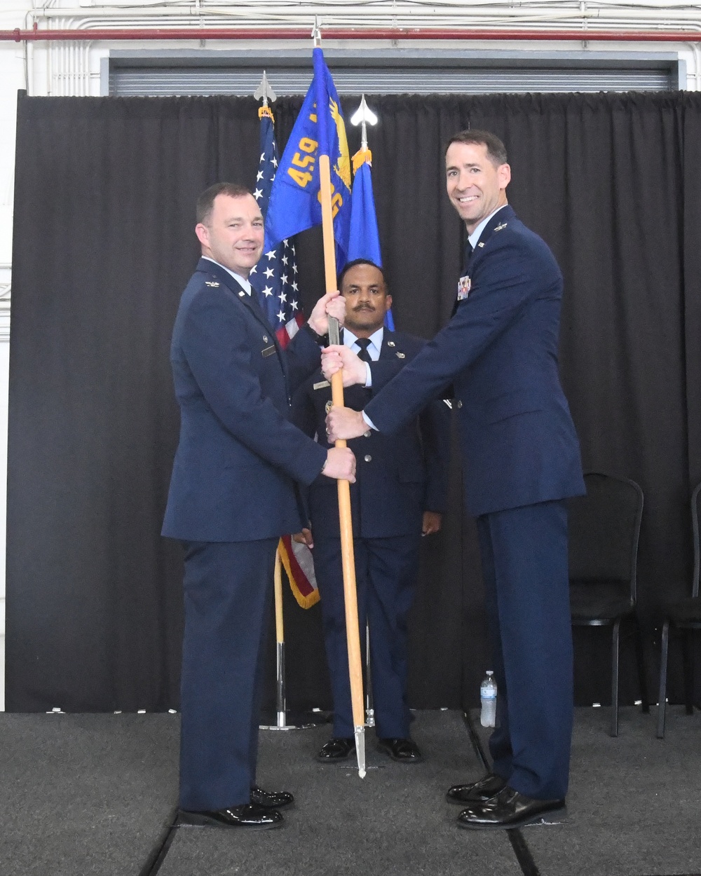 Col. Randall Heusser takes command of 459th OG