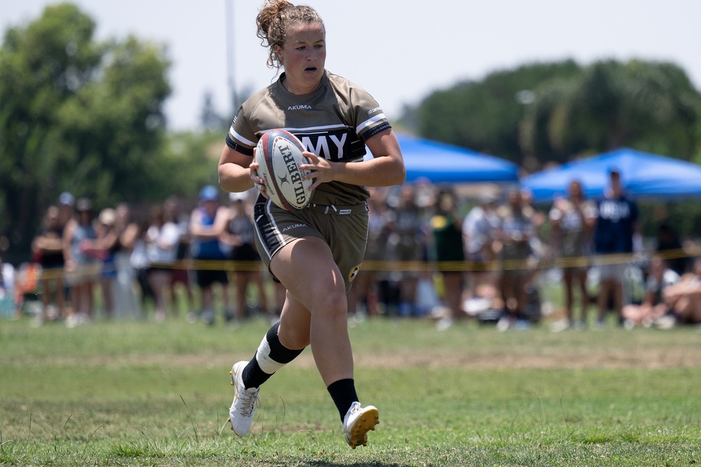 Army officer overcomes injury to lead team to victory at Armed Forces Rugby Tournament