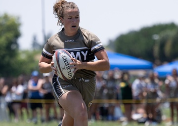 Army officer overcomes injury to lead team to victory at Armed Forces Rugby Tournament