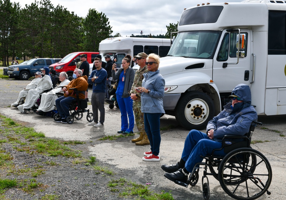 Volk Field holds aircraft takeoff viewing, honoring veterans