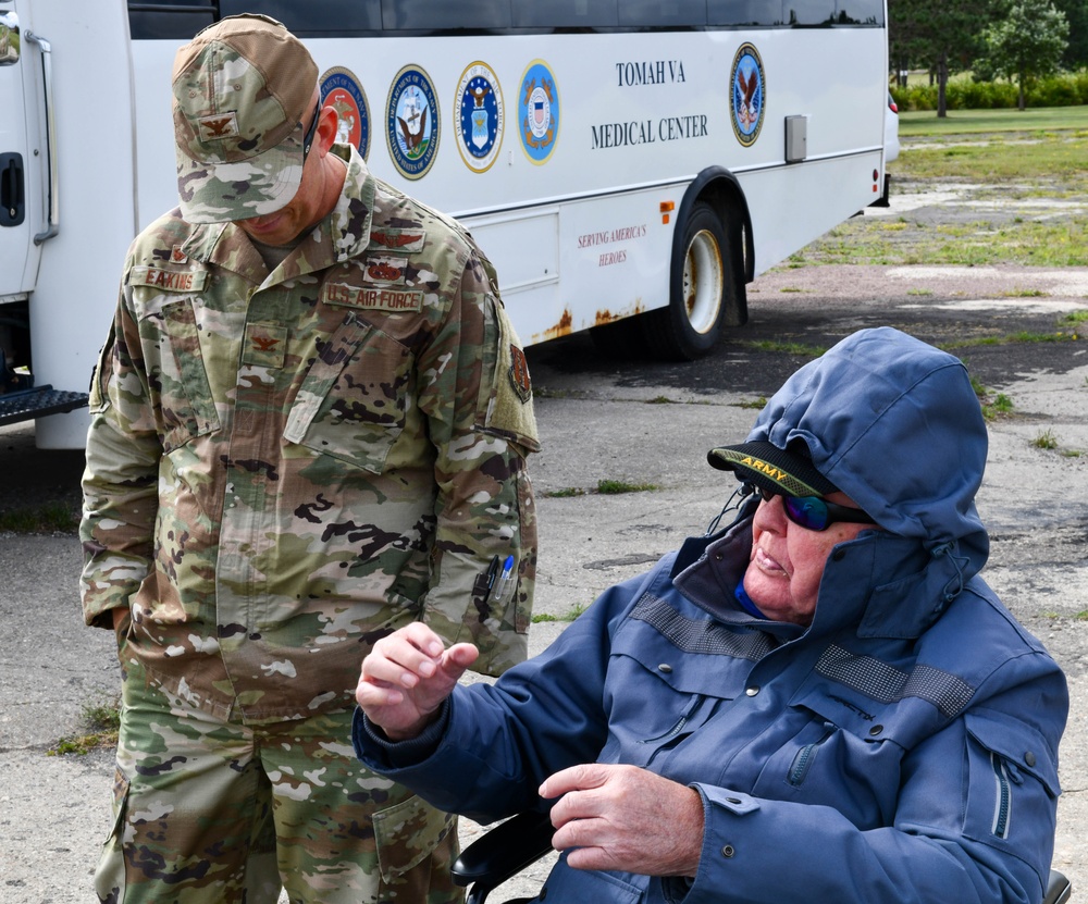 Volk Field holds aircraft takeoff viewing, honoring veterans