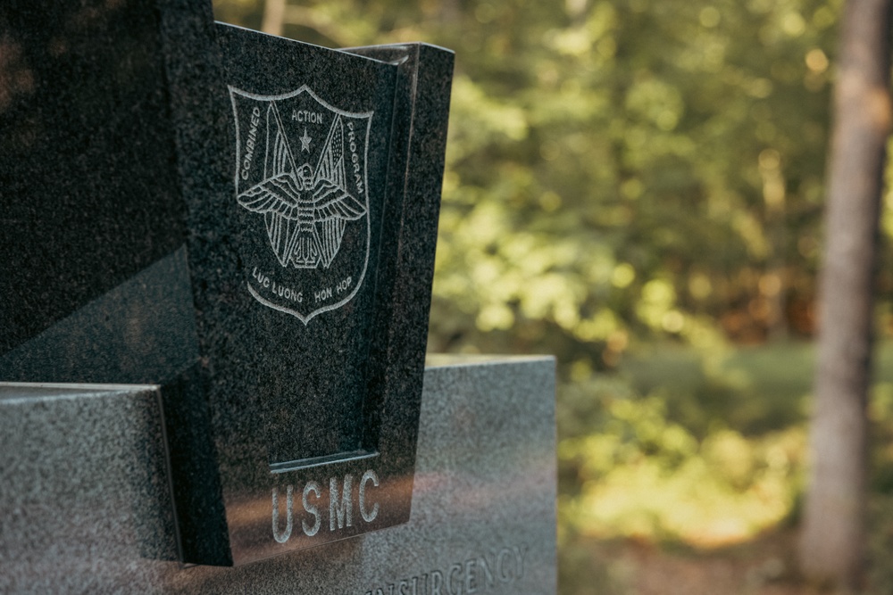 Vietnam-era Marines, Corpsman, dedicate monument to those Combined Action Program members