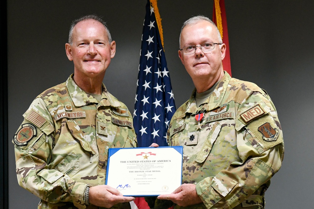 Lt. Col. Jayde Sharp awarded Bronze Star Medal