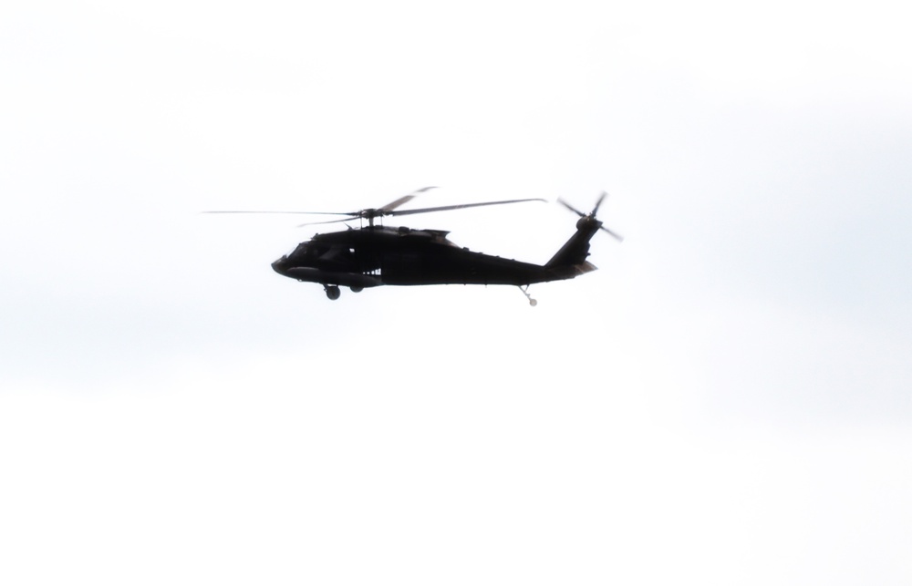 Black Hawk crews support July 2024 training efforts at Fort McCoy