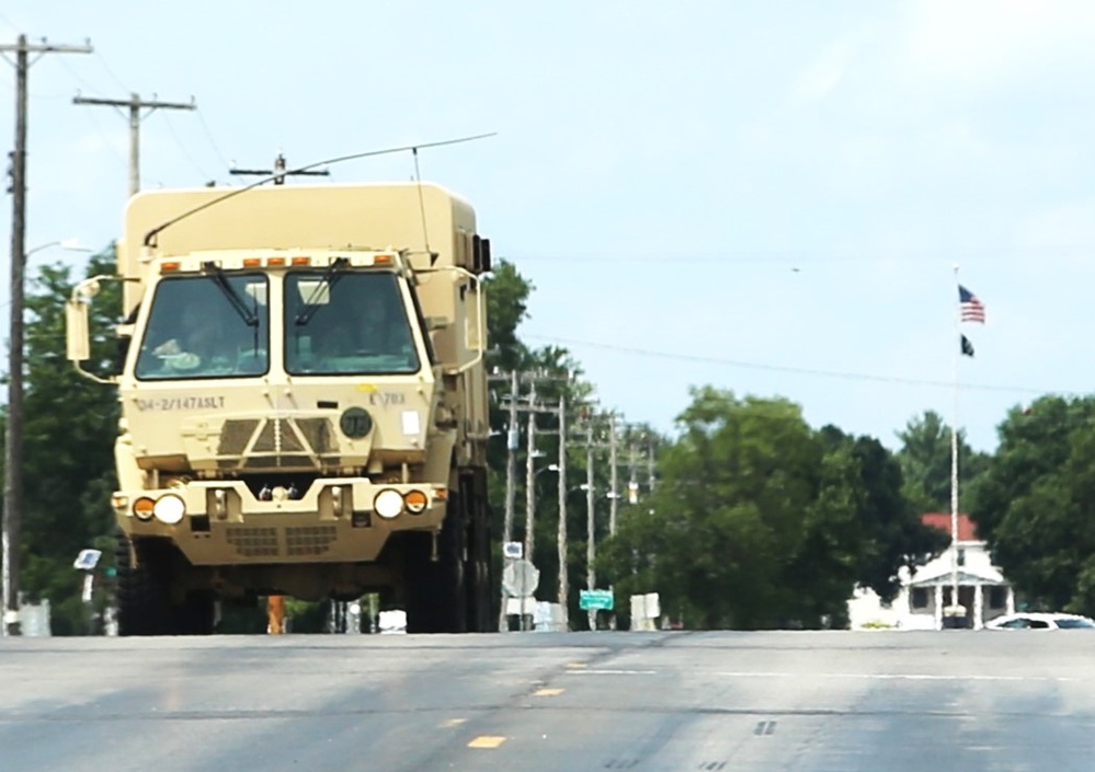 July 2024 training operations for at Fort McCoy