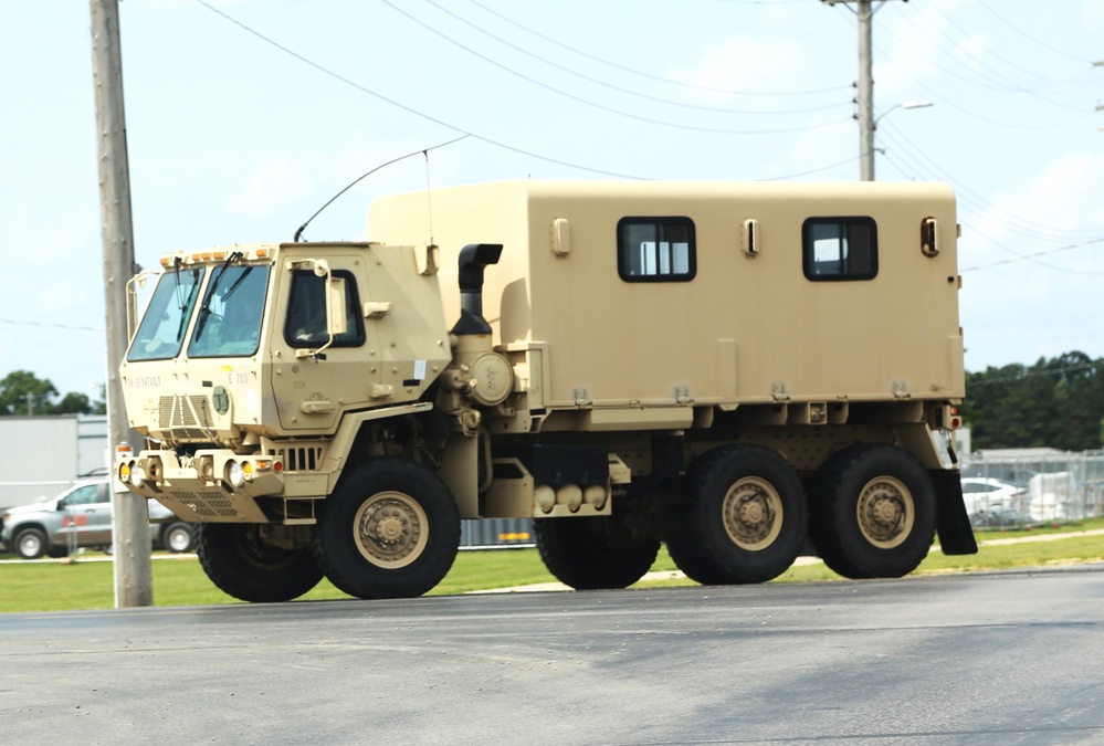 July 2024 training operations for at Fort McCoy