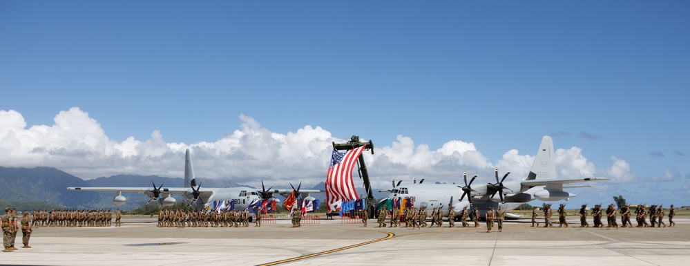 VMGR-153 change of command