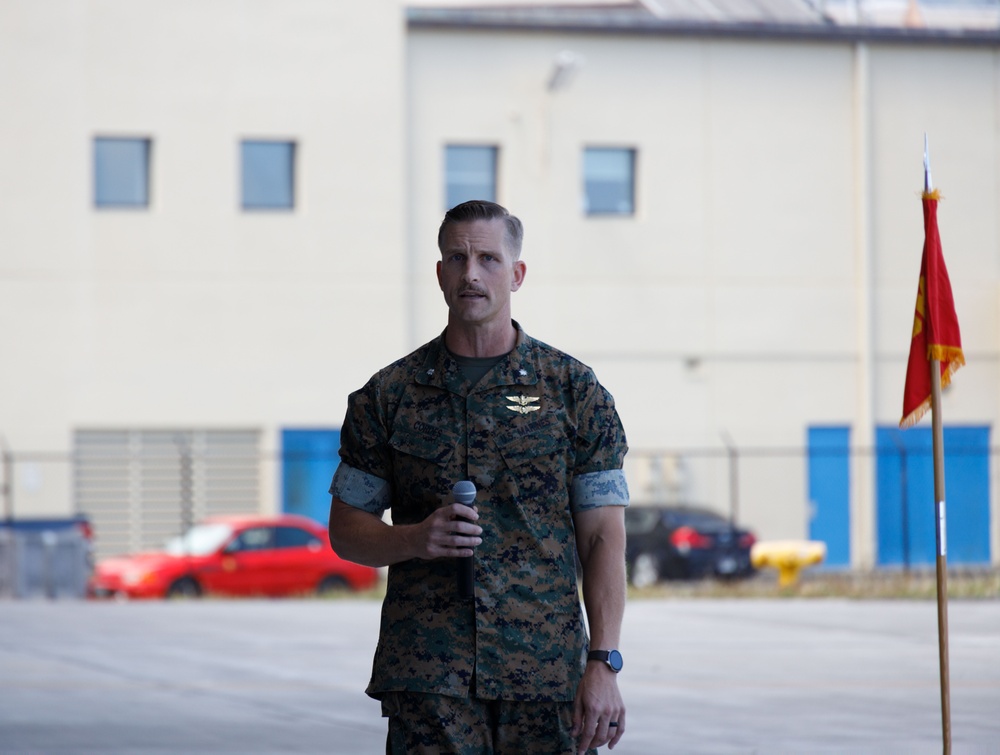 VMGR-153 change of command