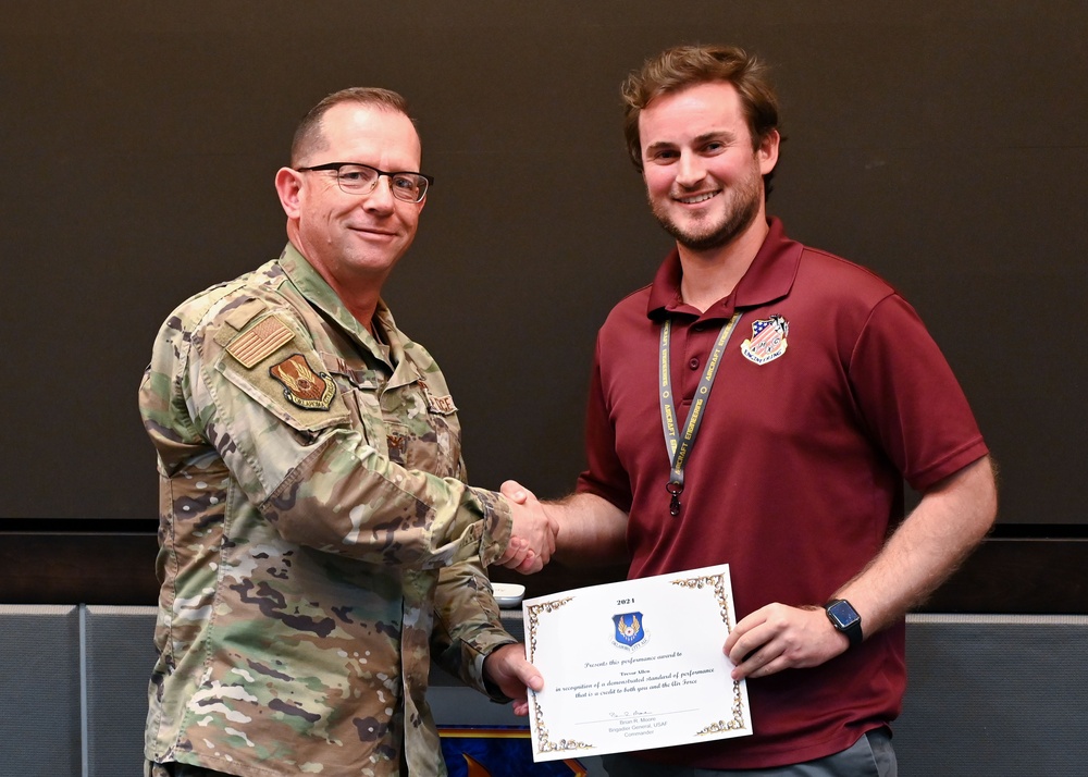 Leadership presents cost effective readiness awards for March