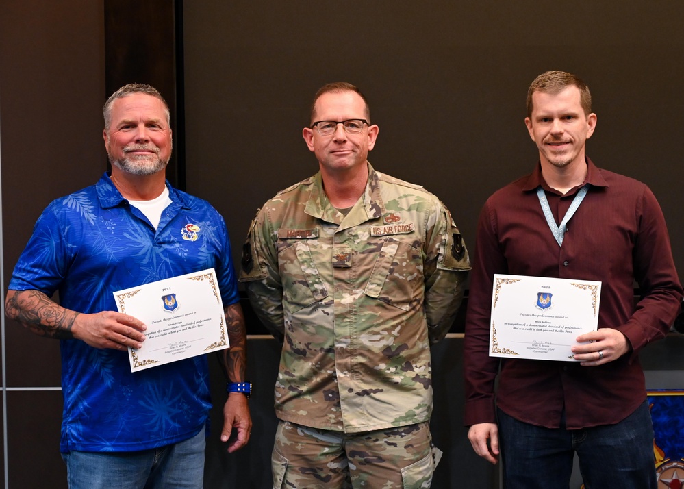 Leadership presents cost effective readiness awards for March