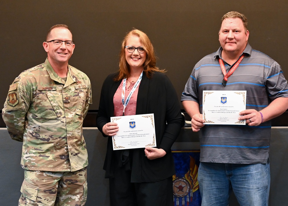 Leadership presents cost effective readiness awards for March