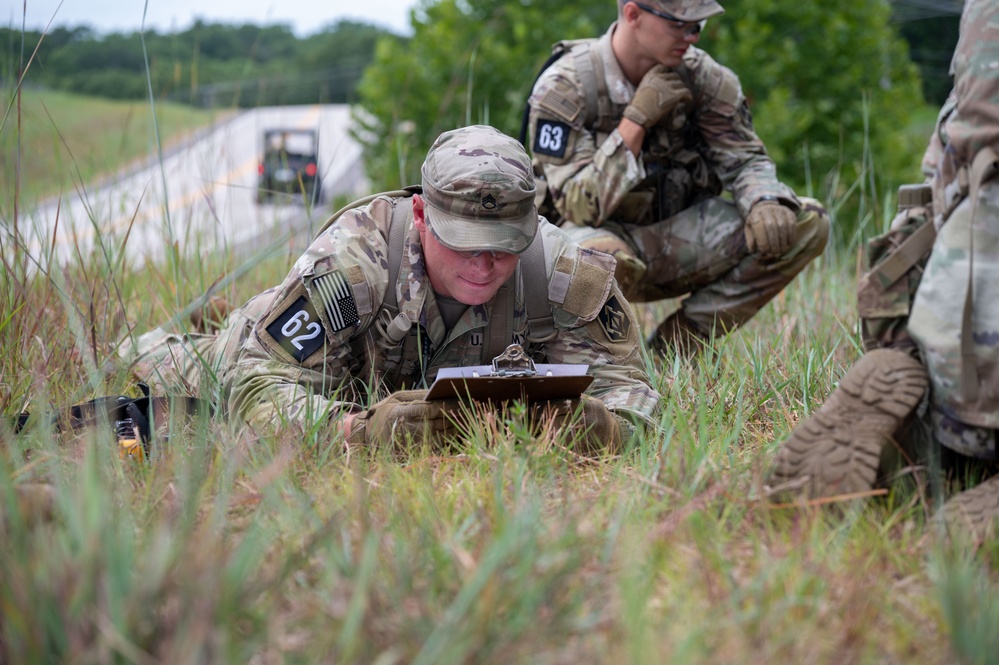 TRADOC Best Squad Competition 2024 - MSCoE Day 2 Day Land Navigation