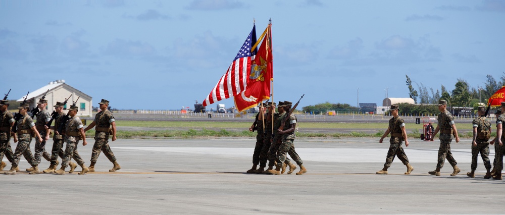 VMGR-153 change of command
