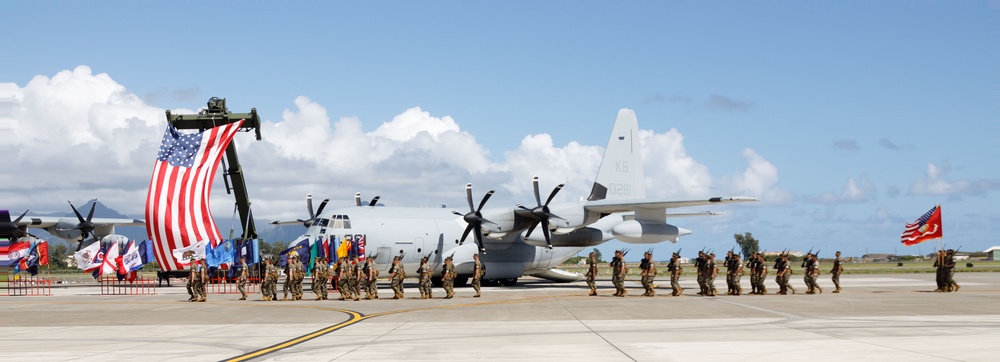 VMGR-153 change of command
