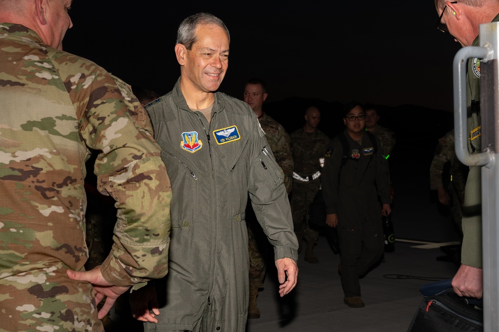 COMACC visit to Nellis AFB COMACC visit to Nellis AFB