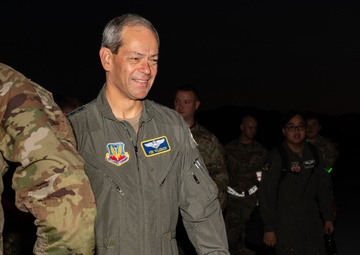 COMACC visit to Nellis AFB