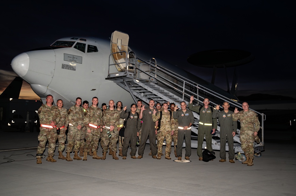 COMACC visit to Nellis AFB COMACC visit to Nellis AFB