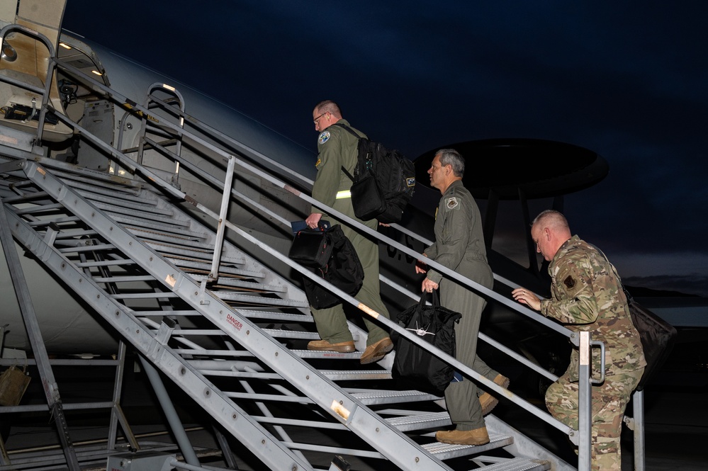 COMACC visit to Nellis AFB COMACC visit to Nellis AFB