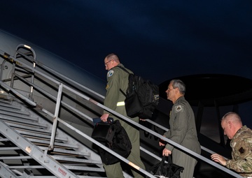 COMACC visit to Nellis AFB