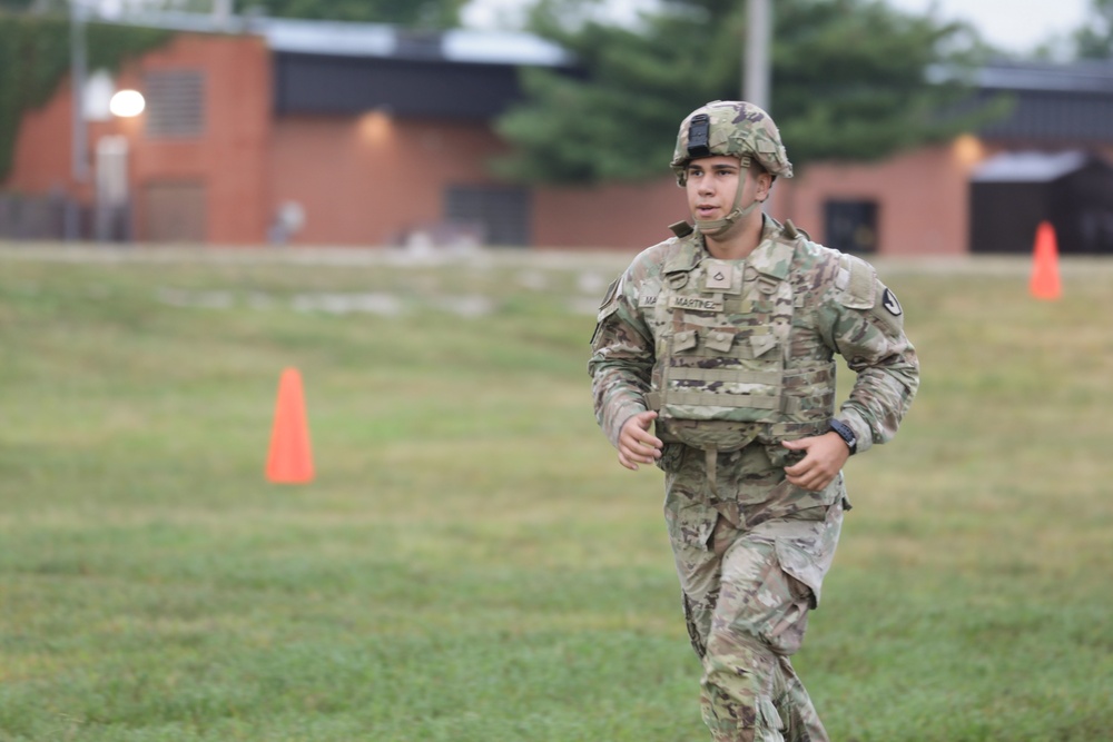 Intelligence Center of Excellence competes in TRADOC Best Squad Competition 2024